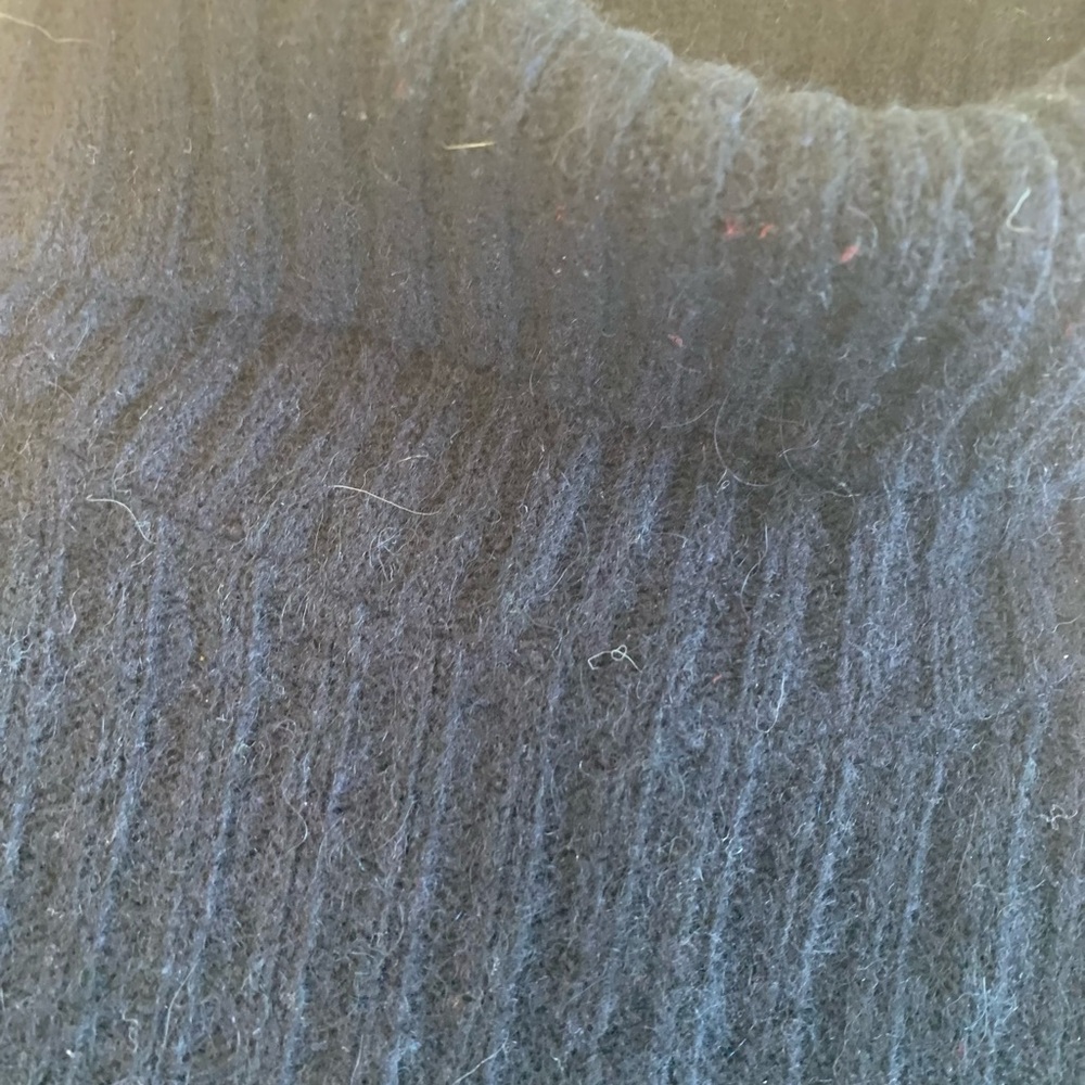 Hudson’s Turtleneck Sweater‎ Black Wool Men’s Size XL Preowned - Picture 2 of 8